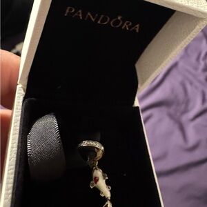 Pandora fish charm with a little heart